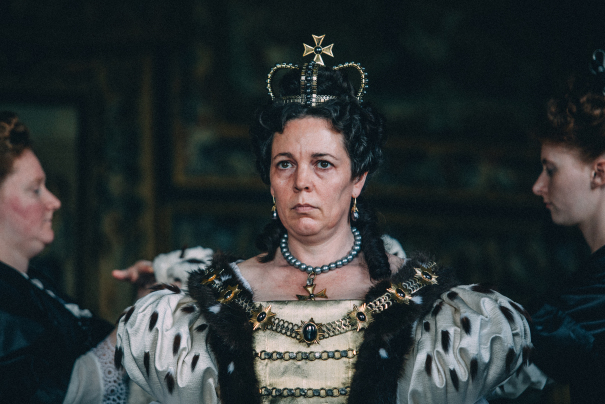 Olivia Colman in The Favourite