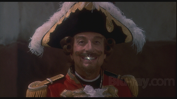 John Neville in The Adventures of Baron Munchausen