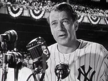 Gary Cooper in The Pride Of The Yankees