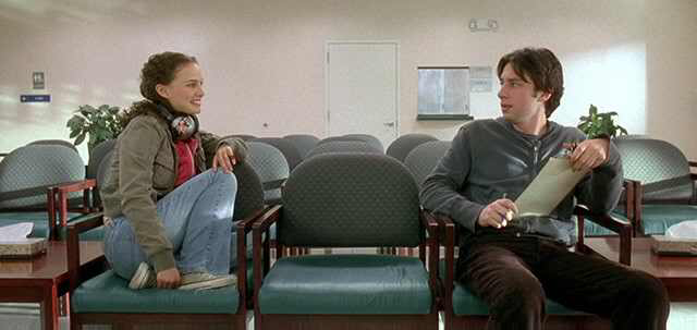 Natalie Portman & Zach Braff in Garden State