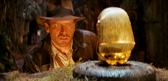 Harrison Ford in Raiders of the Lost Ark