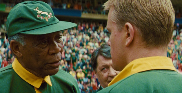 Morgan Freeman & Matt Damon in Invictus