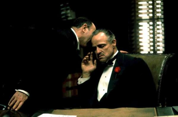 Marlon Brando in The Godfather