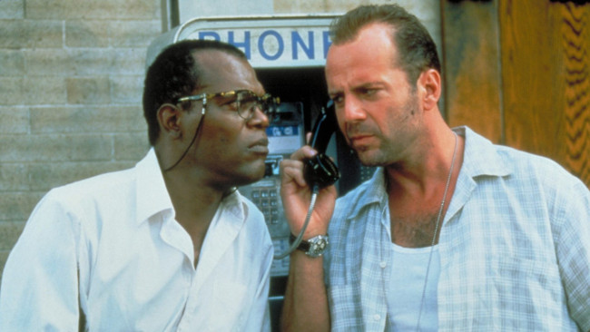 Samuel L. Jackson & Bruce Willis in Die Hard: With A Vengeance