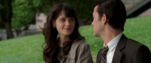 Zooey Deschanel & Joseph Gordon-Levitt in (500) Days of Summer