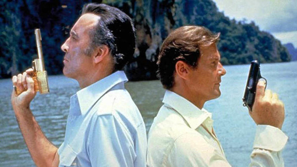 Christopher Lee & Roger Moore in The Man With The Golden Gun