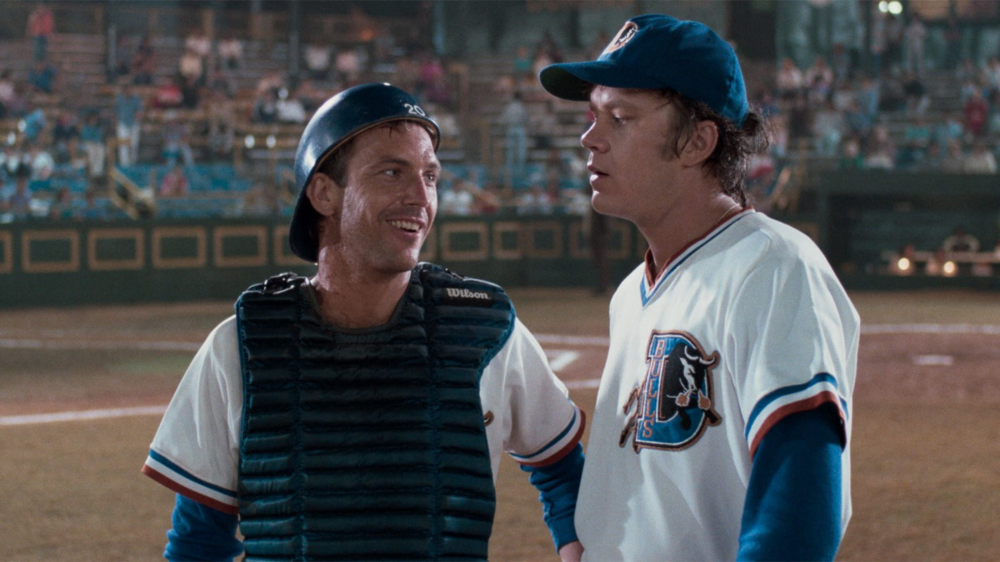 Kevin Costner & Tim Robbins in Bull Durham