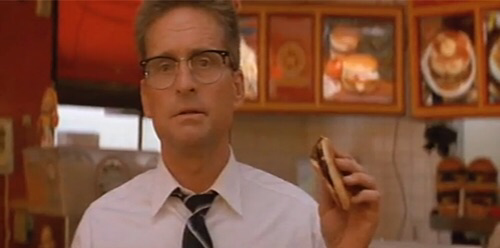 Michael Douglas in Falling Down