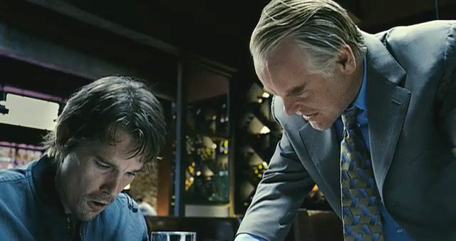 Ethan Hawke & Philip Seymour Hoffman in Before The Devil Knows You're Dead