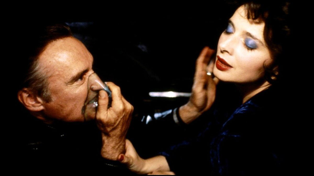 Dennis Hopper & Isabella Rossellini in Blur Velvet