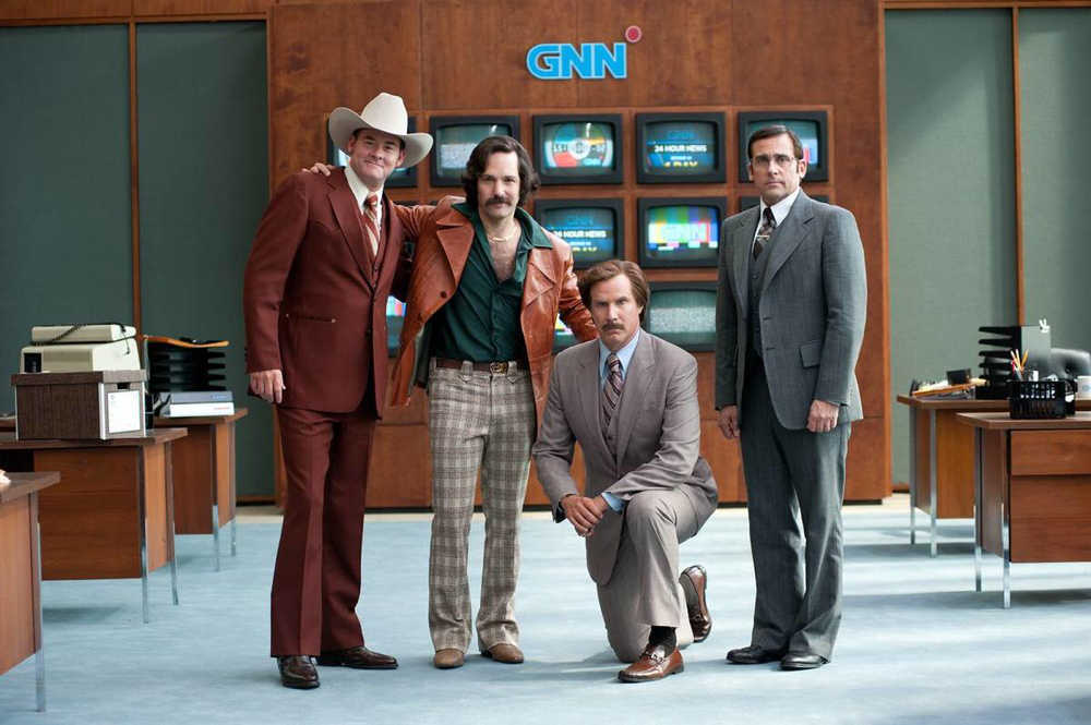 The cast of Anchorman 2: The Legend Continues