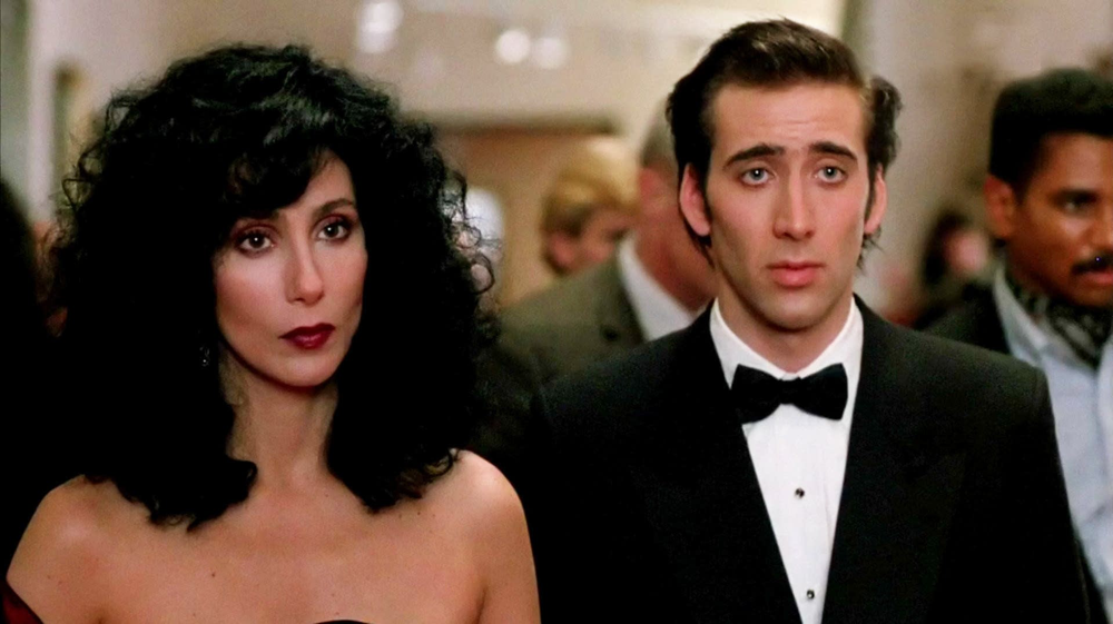 Cher & Nicolas Cage in Moonstruck