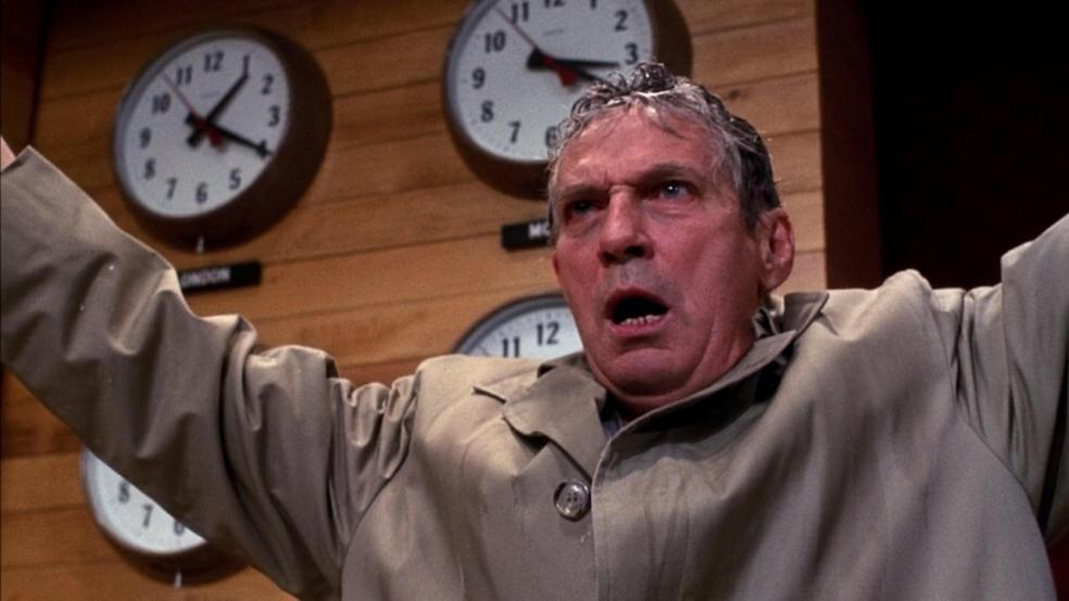 Peter Finch in Network