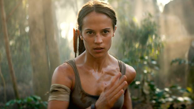 Alicia Vikander in Tomb Raider