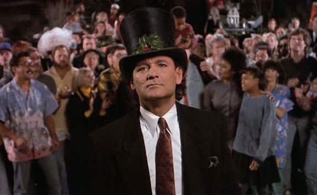 Bill Murray in Scrooge