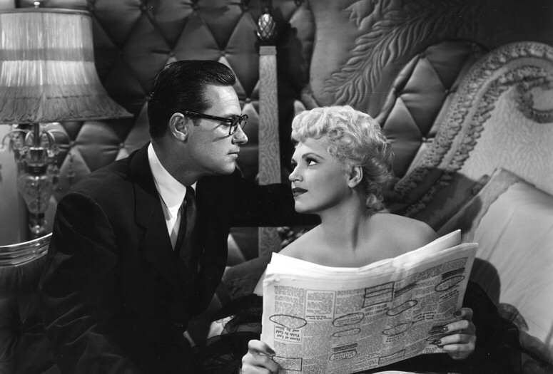 William Holden & Judy Holliday in Born Yesterday
