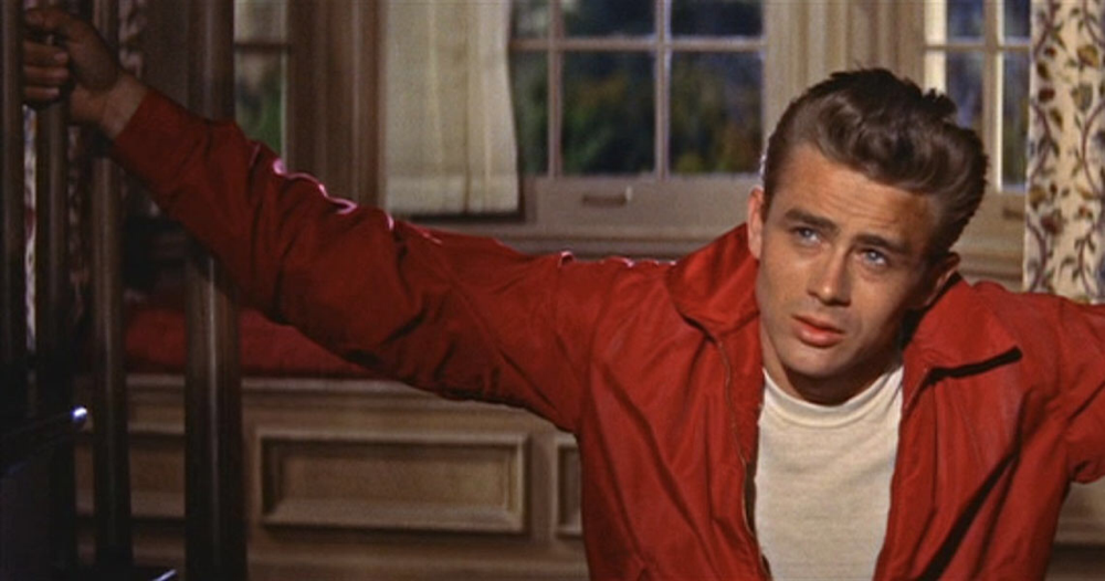 James Dean in Rebel Without a Cause