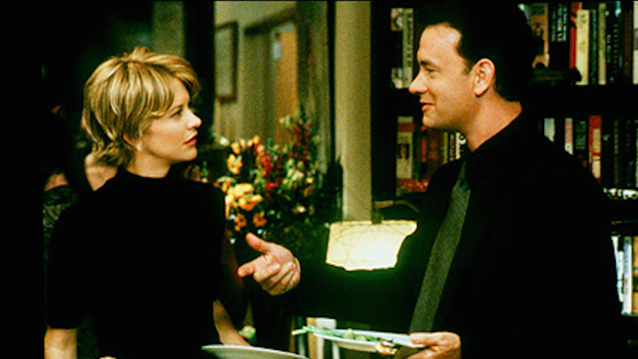 Meg Ryan & Tom Hanks in You've Got Mail