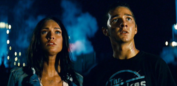 Megan Fox & Shia LaBeouf in Transformers