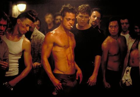 Brad Pitt in Fight Club