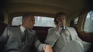 Jeremy Strong & Sebastian Stan in The Apprentice