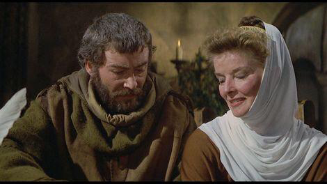 Peter O'Toole & Katharine Hepburn in The Lion in Winter