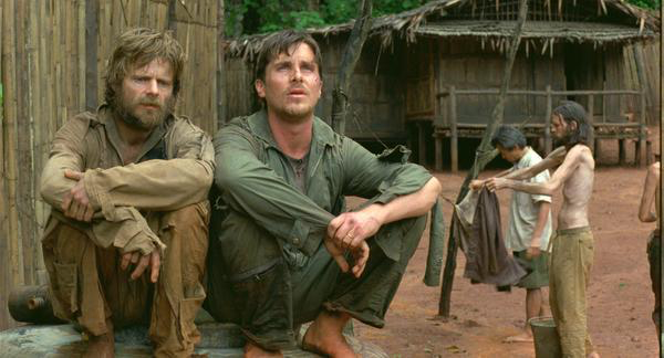 Steve Zahn & Christian Bale in Rescue Dawn