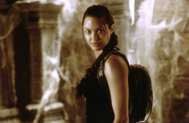 Angelina Jolie in Lara Croft: Tomb Raider