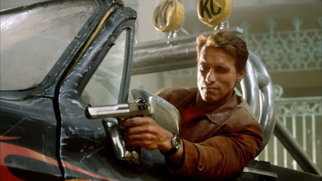 Arnold Schwarzenegger in Last Action Hero