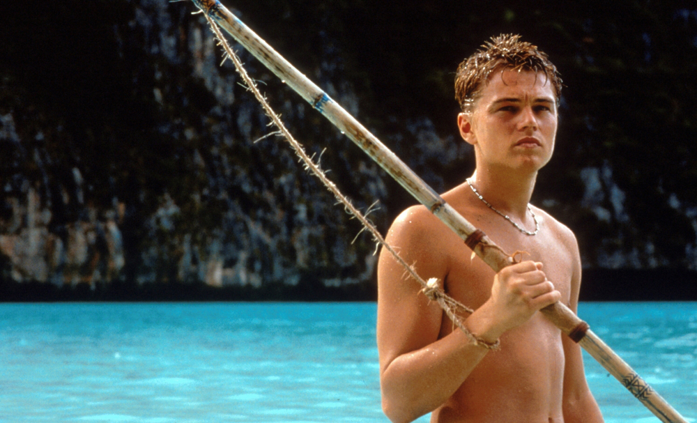 Leonardo DiCaprio in The Beach