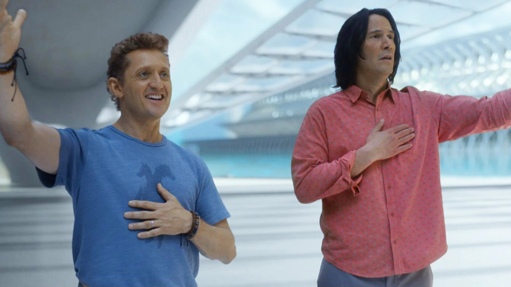 Alex Winter & Keanu Reeves in Bill & Ted Face The Music