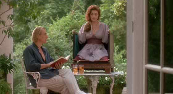 Julian Sands & Sherilyn Fenn in Boxing Helena