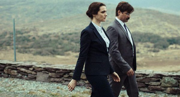 Rachel Weisz & Colin Farrell in The Lobster