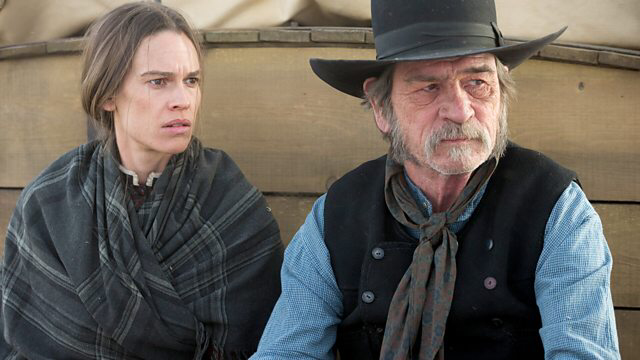 Hilary Swank & Tommy Lee Jones in The Homesman