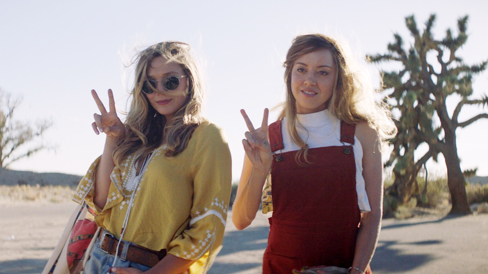 Elizabeth Olsen & Aubrey Plaza in Ingrid Goes West