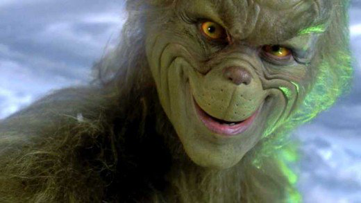 Jim Carrey in The Grinch