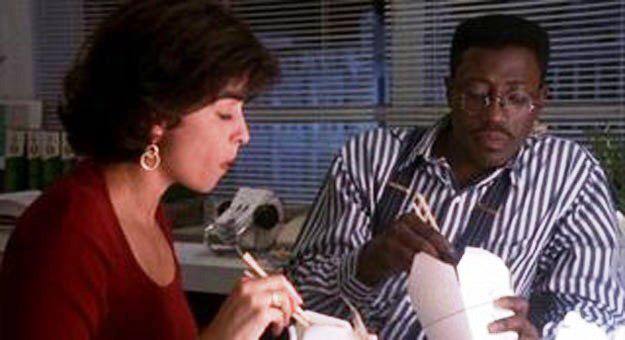 Annabella Sciorra & Wesley Snipes in Jungle Fever