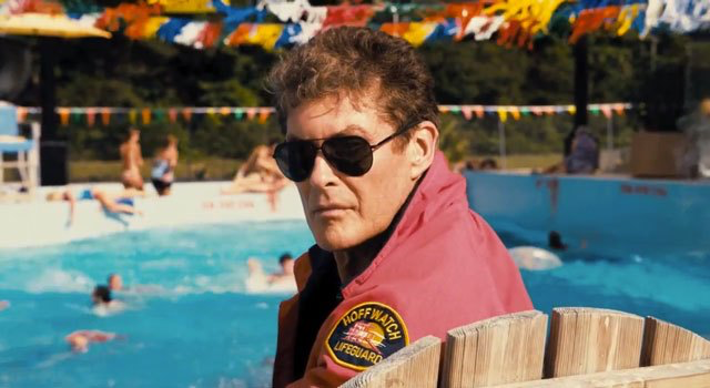 David Hasselhoff in Piranha 3DD