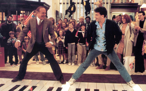 Robert Loggia & Tom Hanks in Big