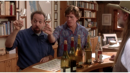 Paul Giamatti & Thomas Haden Church in Sideways