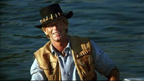 Paul Hogan in Crocodile Dundee II