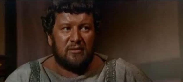 Peter Ustinov in Spartacus