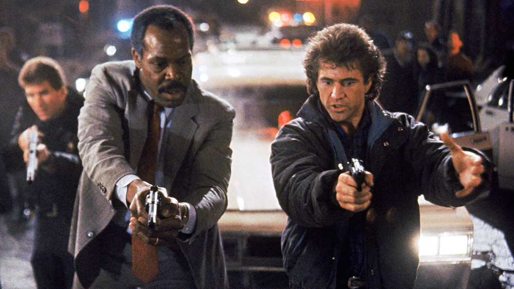 Danny Glover & Mel Gibson in Lethal Weapon 2