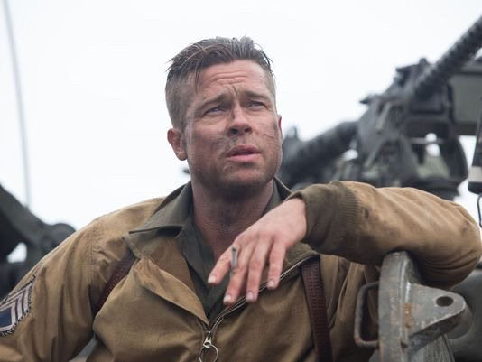 Brad Pitt in Fury