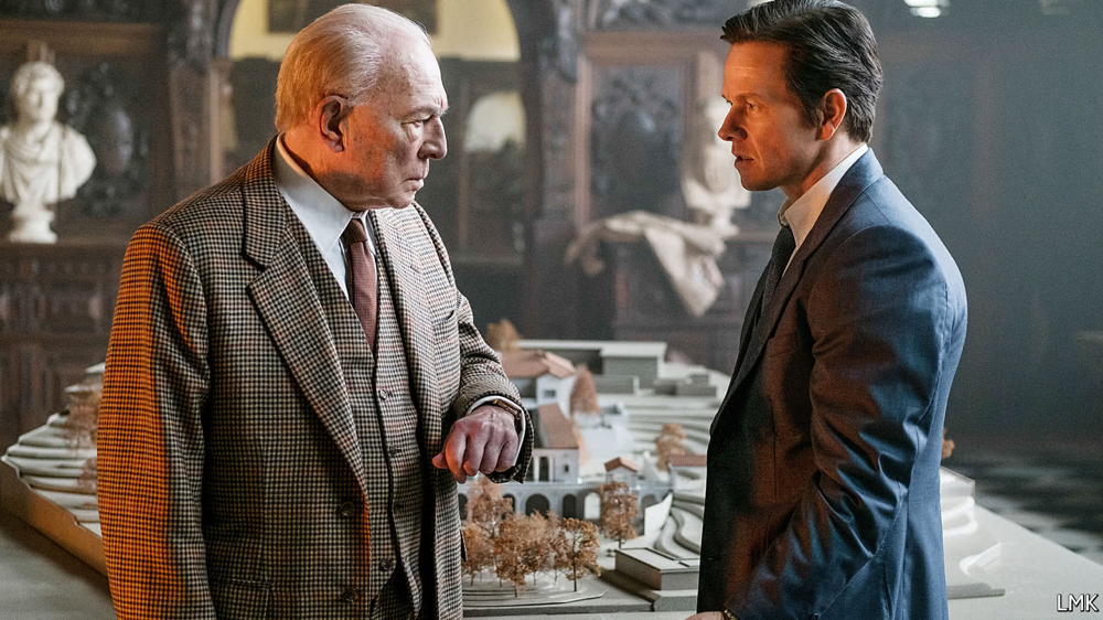 Christopher Plummer & Mark Wahlberg in All The Money In The World