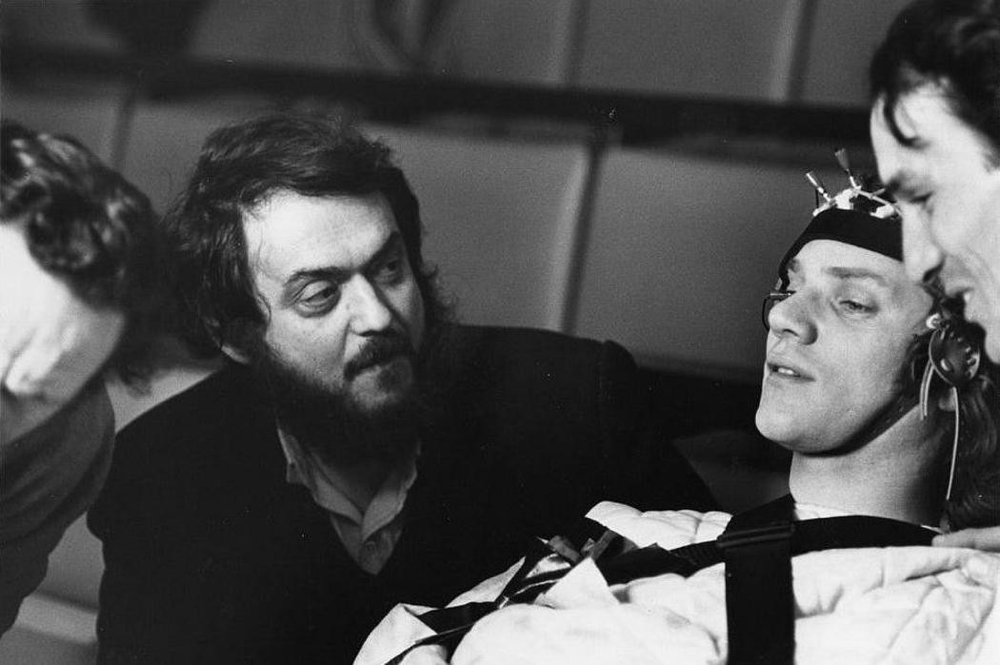 Stanley Kubrick (left) - A Clockwork Orange