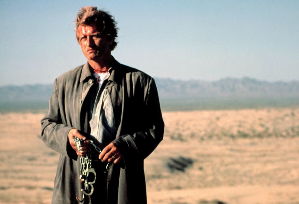 Rutger Hauer in The Hitcher