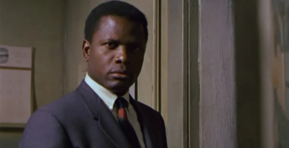 Sidney Poitier in In The Heat Of The Night