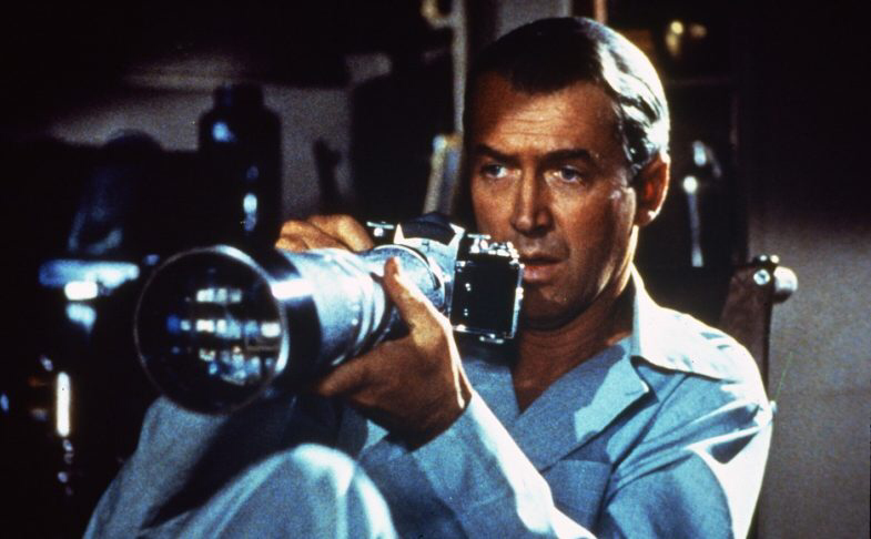 James Stewart in Rear Window