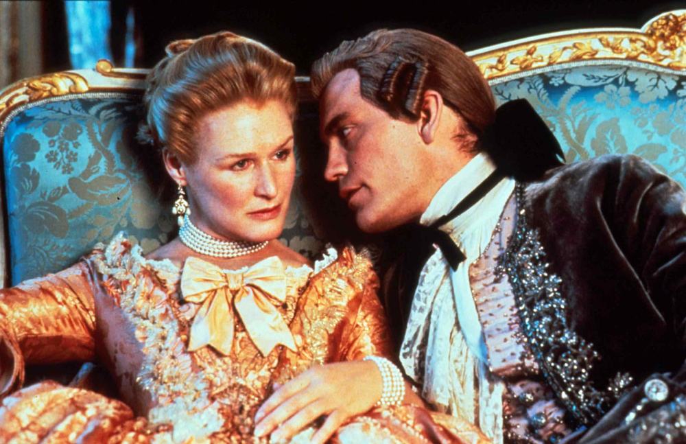 Glenn Close & John Malkovich in Dangerous Liaisons